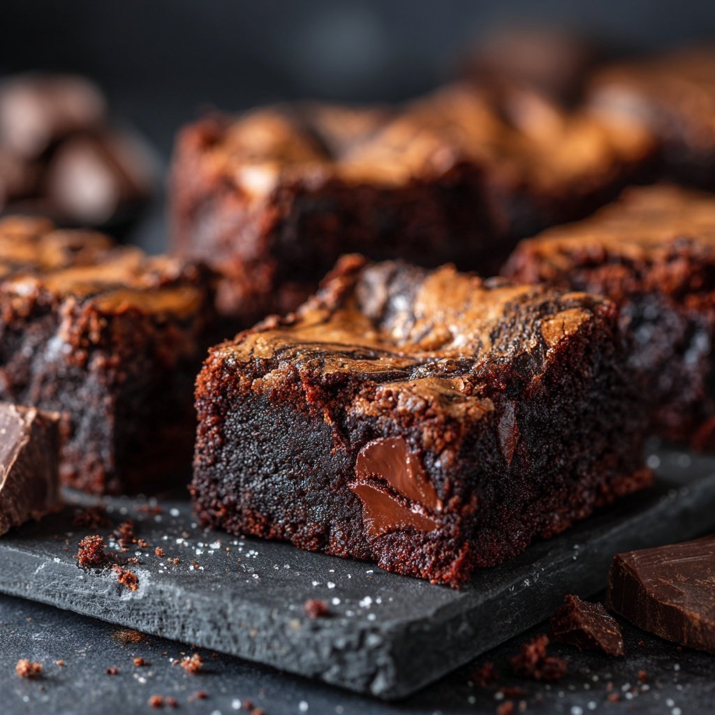 Dessert Chocolate Fudge Brownies
