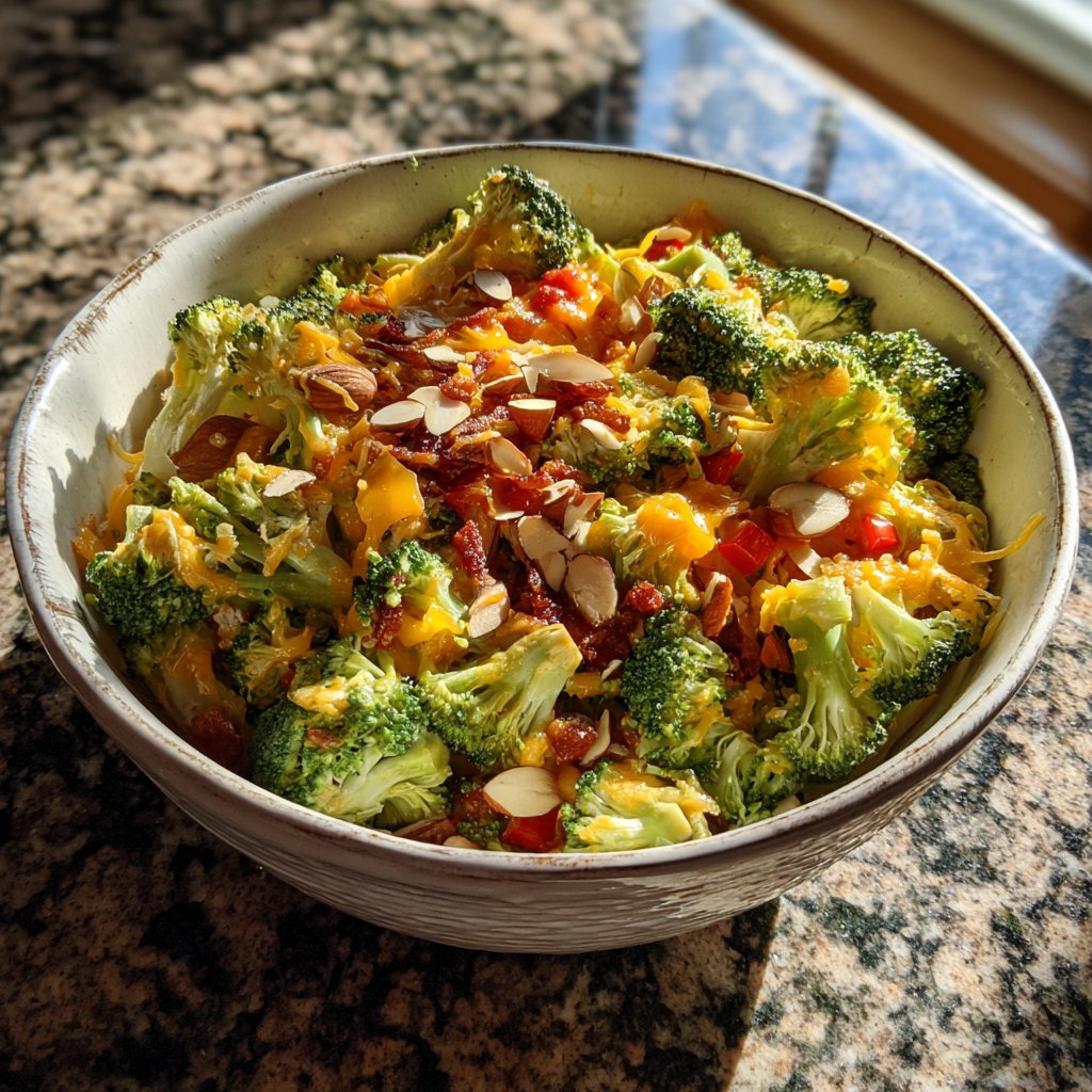 Broccoli Cheddar Salad Bowl