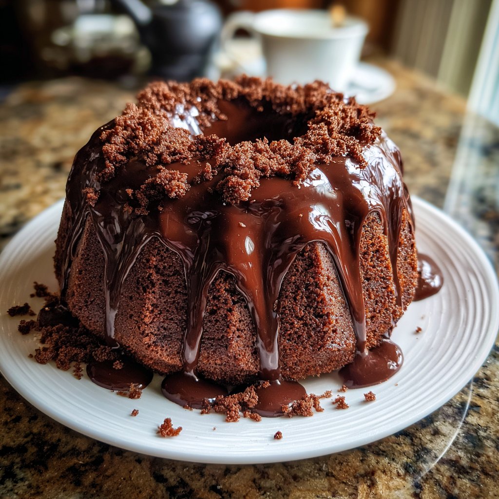 Fluffy Chocolate Pudding Cake