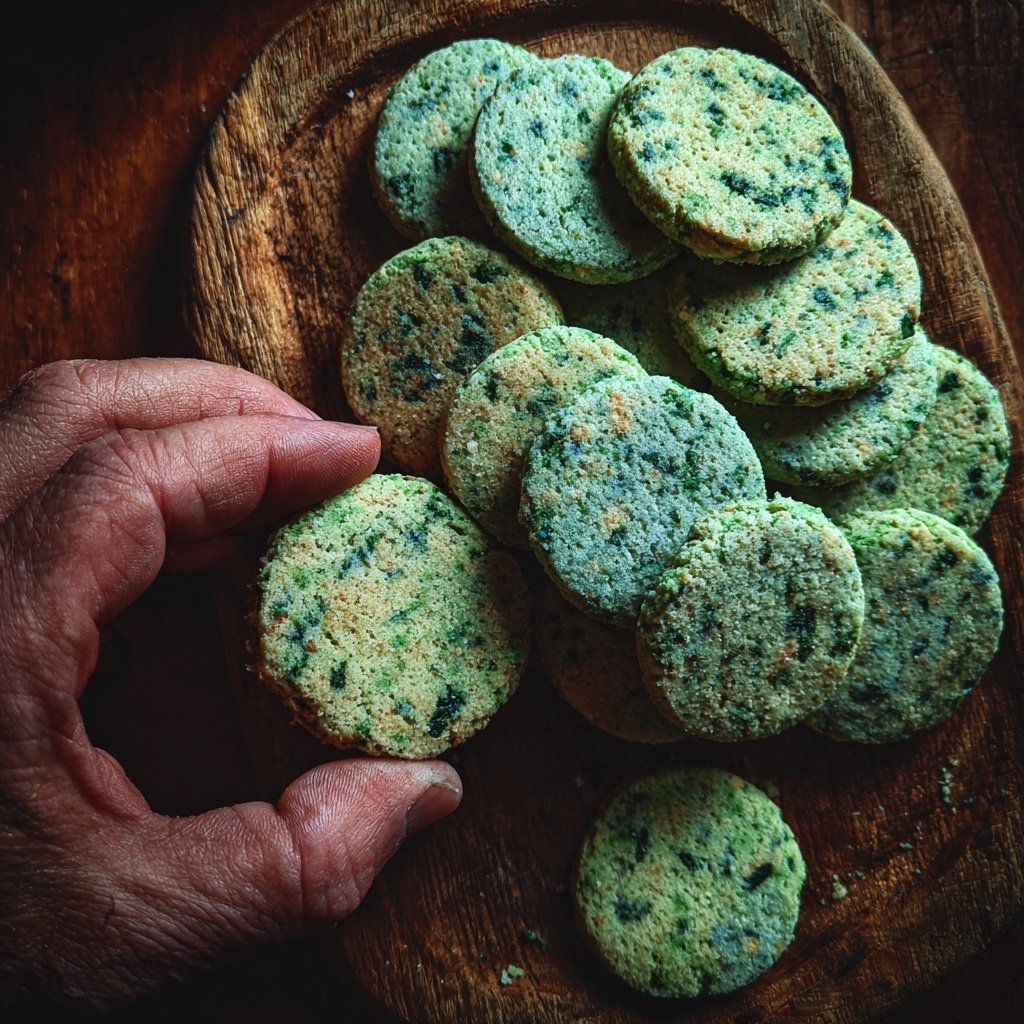 Minty Fresh Spring Cookies