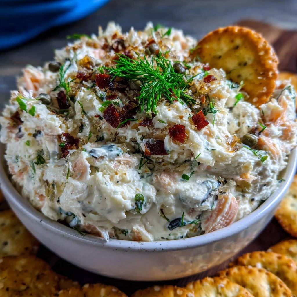 Smoked Salmon Dip Bowl