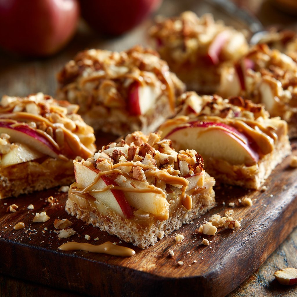 Nutty Apple Slice Snacks